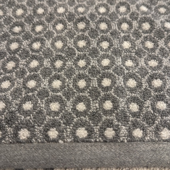 2pc ECOEXISTENCE Eco-Melange Quick Dry Bath Towel Set - Zero Twist Loops - Gray - Picture 6 of 6